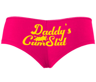 Daddy's Cumslut - Fuchsia Boyshort