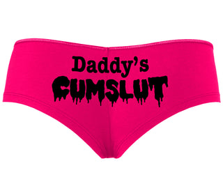 Daddy's Cumslut - Fuchsia Boyshort