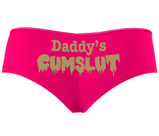 Daddy's Cumslut - Fuchsia Boyshort