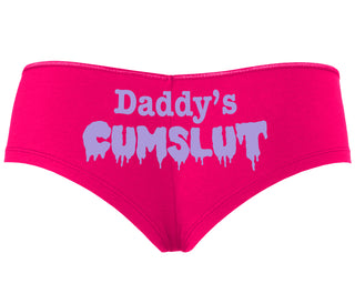 Daddy's Cumslut - Fuchsia Boyshort