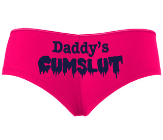 Daddy's Cumslut - Fuchsia Boyshort