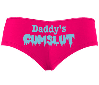 Daddy's Cumslut - Fuchsia Boyshort