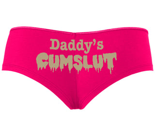 Daddy's Cumslut - Fuchsia Boyshort