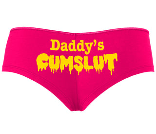 Daddy's Cumslut - Fuchsia Boyshort