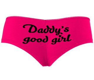 Daddy's Good Girl - Fuchsia Boyshort