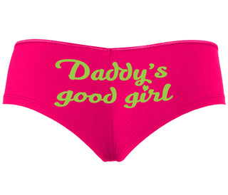 Daddy's Good Girl - Fuchsia Boyshort
