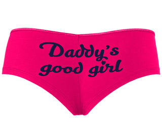 Daddy's Good Girl - Fuchsia Boyshort