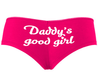 Daddy's Good Girl - Fuchsia Boyshort