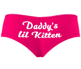 Daddys Little Kitten - Fuchsia Boyshort