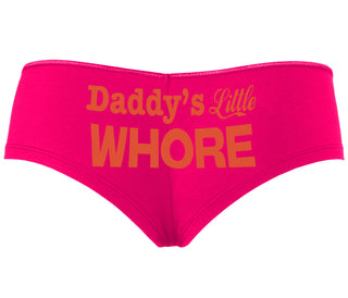 Daddys Little Whore - Fuchsia Boyshort