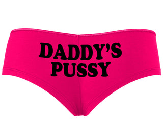 Daddy's Pussy - Fuchsia Boyshort