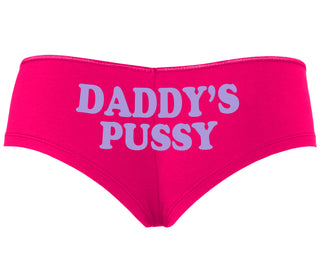 Daddy's Pussy - Fuchsia Boyshort