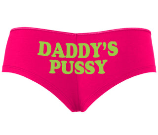 Daddy's Pussy - Fuchsia Boyshort