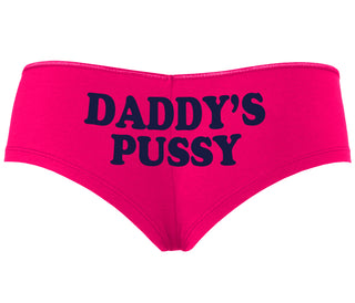 Daddy's Pussy - Fuchsia Boyshort