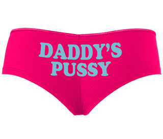 Daddy's Pussy - Fuchsia Boyshort