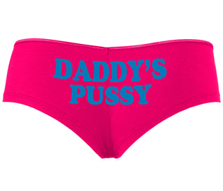 Daddy's Pussy - Fuchsia Boyshort