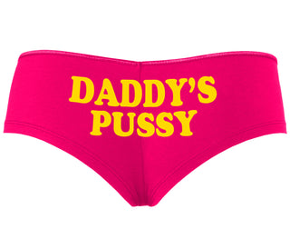 Daddy's Pussy - Fuchsia Boyshort