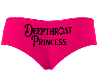 Deepthroat Princess - Deep Throat Specialist - Fuchsia Boyshort