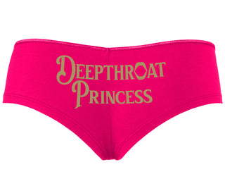 Deepthroat Princess - Deep Throat Specialist - Fuchsia Boyshort