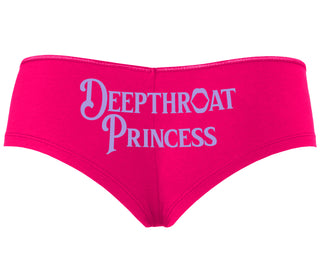 Deepthroat Princess - Deep Throat Specialist - Fuchsia Boyshort