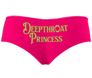 Deepthroat Princess - Deep Throat Specialist - Fuchsia Boyshort