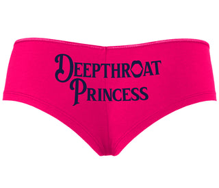 Deepthroat Princess - Deep Throat Specialist - Fuchsia Boyshort