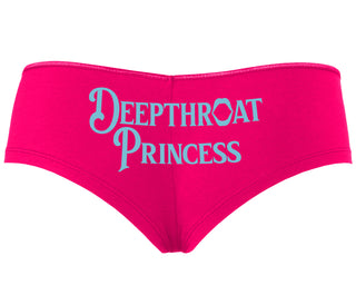 Deepthroat Princess - Deep Throat Specialist - Fuchsia Boyshort