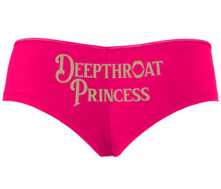 Deepthroat Princess - Deep Throat Specialist - Fuchsia Boyshort