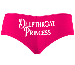 Deepthroat Princess - Deep Throat Specialist - Fuchsia Boyshort