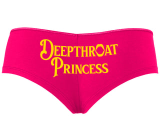 Deepthroat Princess - Deep Throat Specialist - Fuchsia Boyshort