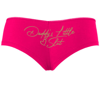 Daddy's Little Slut - Fuchsia Boyshort
