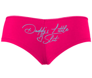 Daddy's Little Slut - Fuchsia Boyshort