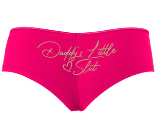 Daddy's Little Slut - Fuchsia Boyshort