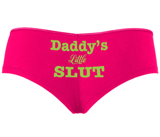 Daddy's Little Slut - Fuchsia Boyshort