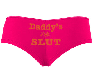 Daddy's Little Slut - Fuchsia Boyshort