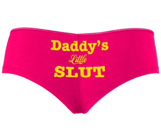 Daddy's Little Slut - Fuchsia Boyshort