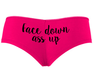 Face Down Ass Up - Fuchsia Boyshort