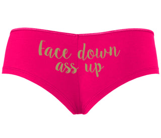 Face Down Ass Up - Fuchsia Boyshort