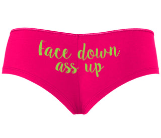 Face Down Ass Up - Fuchsia Boyshort