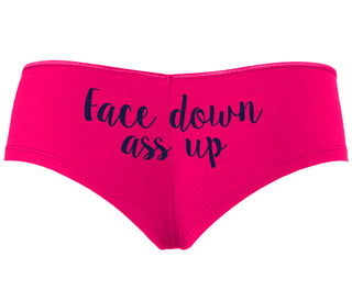 Face Down Ass Up - Fuchsia Boyshort
