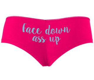 Face Down Ass Up - Fuchsia Boyshort