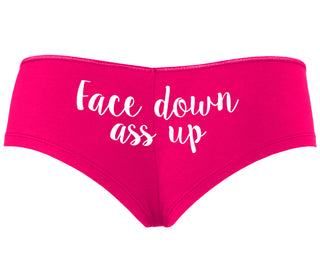 Face Down Ass Up - Fuchsia Boyshort