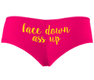 Face Down Ass Up - Fuchsia Boyshort