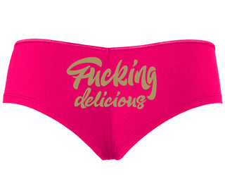 Fucking Delicious  - Fuchsia Boyshort