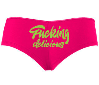 Fucking Delicious  - Fuchsia Boyshort