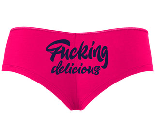 Fucking Delicious  - Fuchsia Boyshort