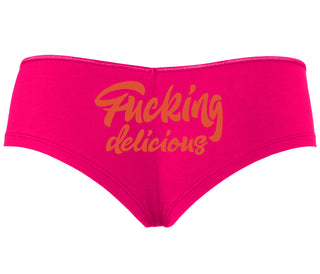 Fucking Delicious  - Fuchsia Boyshort