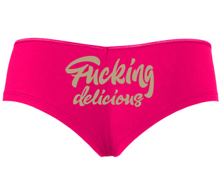 Fucking Delicious  - Fuchsia Boyshort