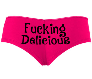 Fucking Delicious - Tasty - Fuchsia Boyshort
