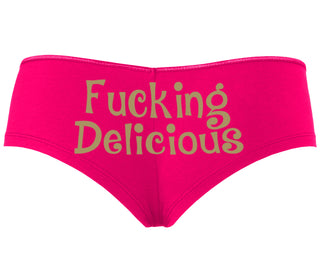 Fucking Delicious - Tasty - Fuchsia Boyshort